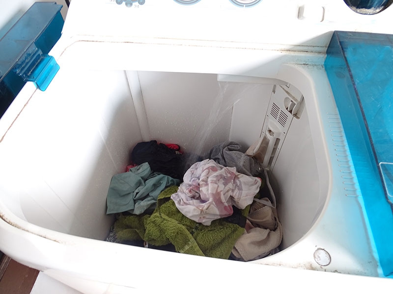 Wet laundry