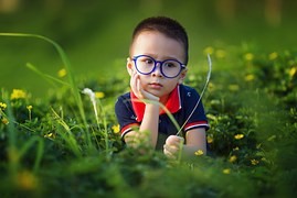 boy in grass