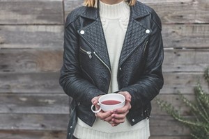 leather jacket