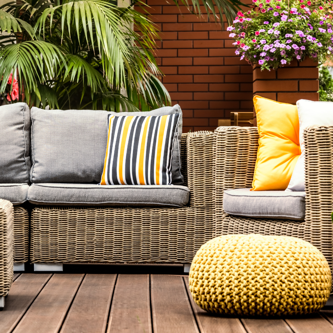 To Clean Outdoor Patio Furniture Cushions, Treat Them Like a Rug