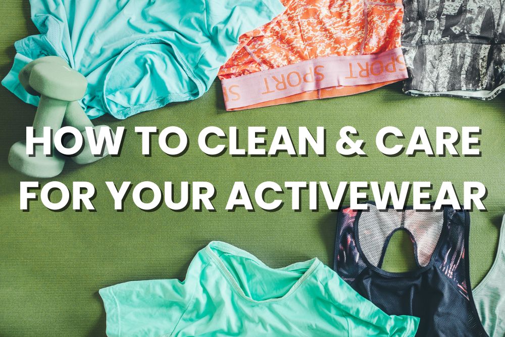 How to clean and care for your activewear