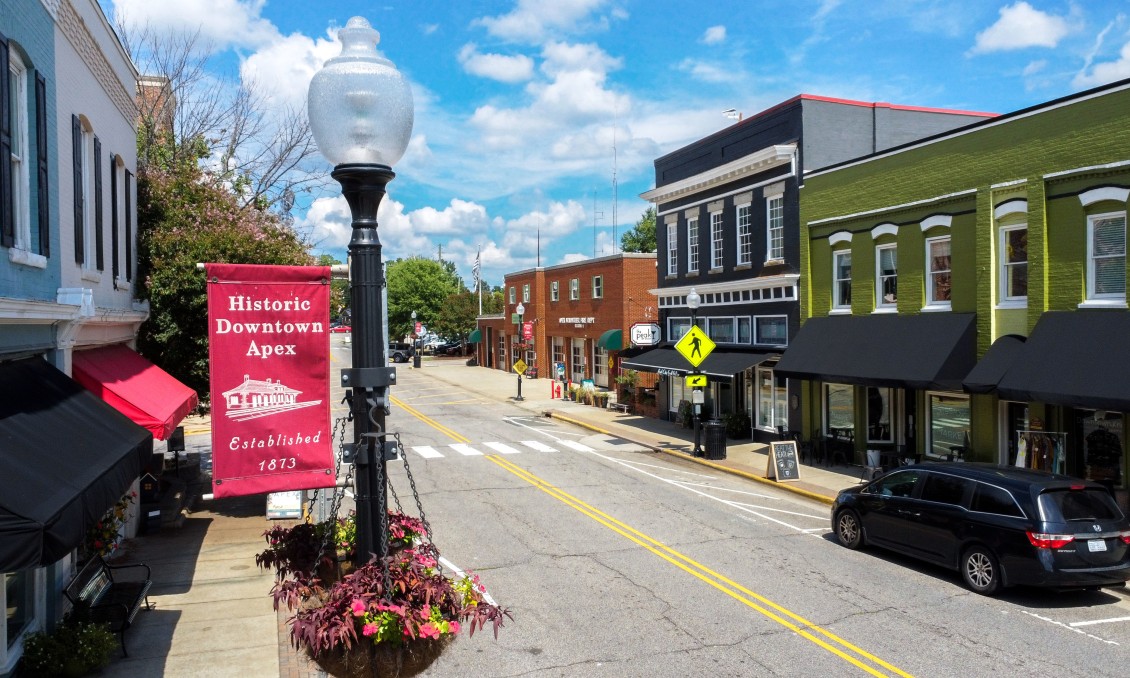 Downtown Apex North Carolina
