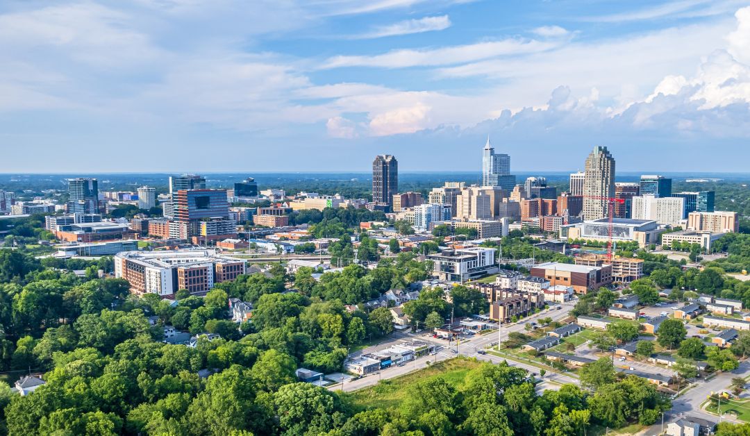 Raleigh North Carolina Skyline