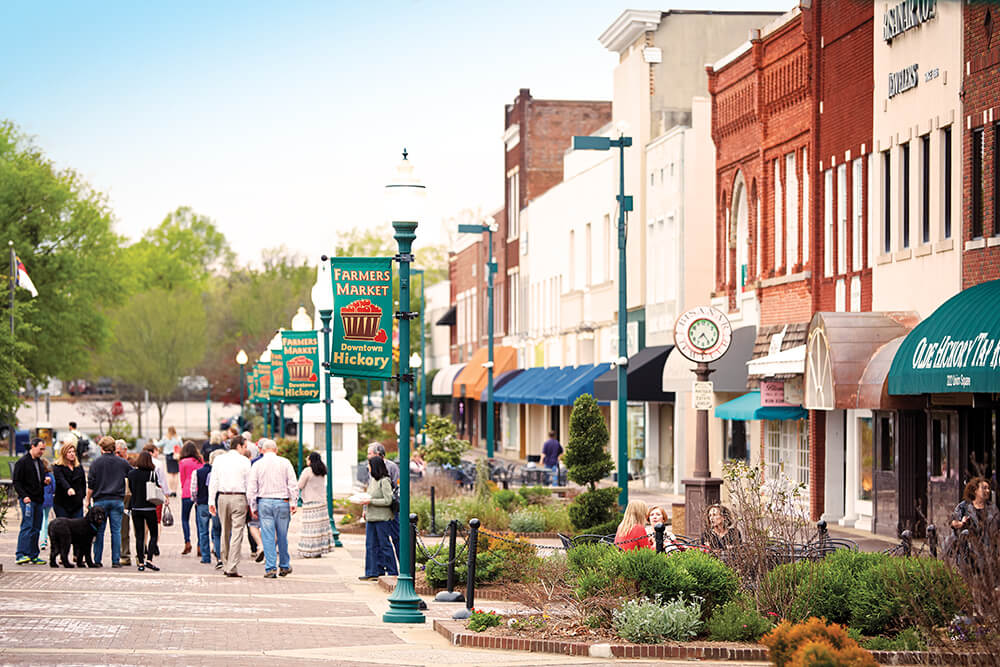 Downtown Hickory North Carolina