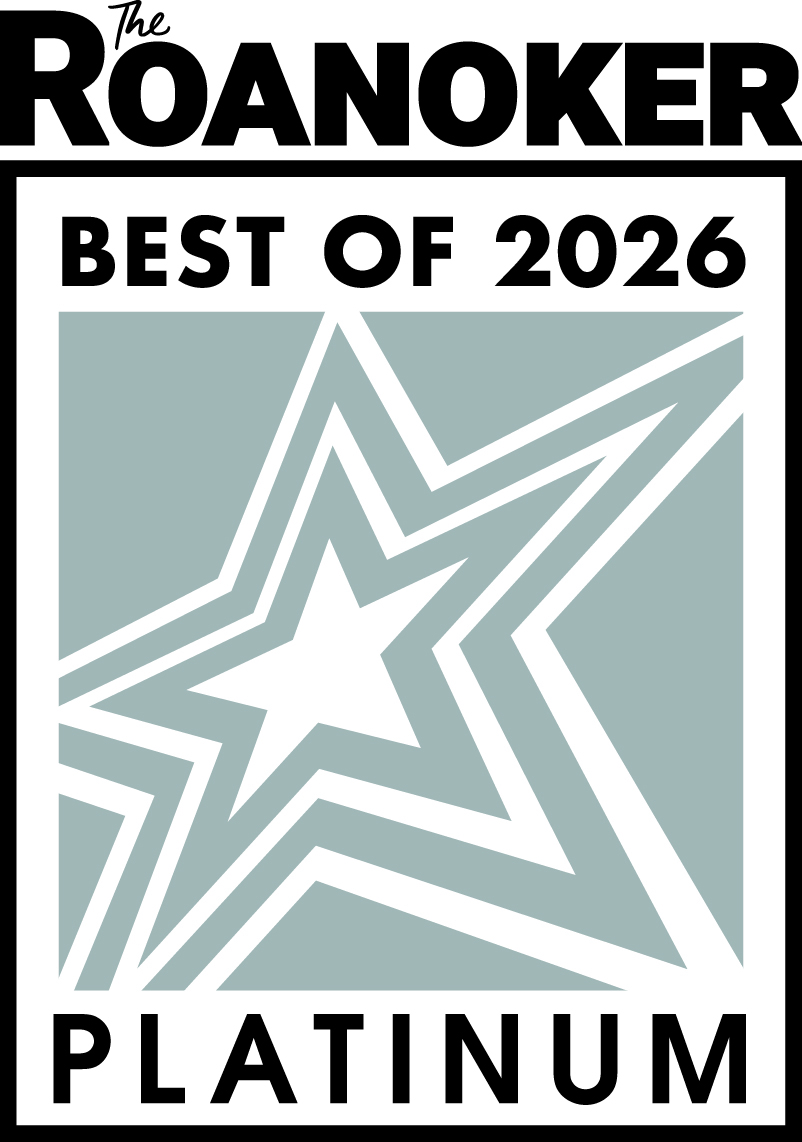 Best of Roanoke 2026 Platinum Award Winner Badge