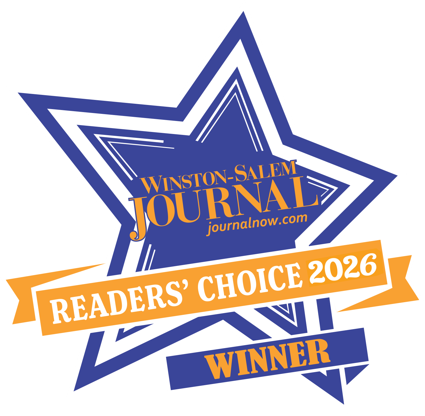 A Cleaner World named Best Dry Cleaner and winner of 2026 Winston Salem Journal's Readers' Choice Contest in the Dry Cleaning Category